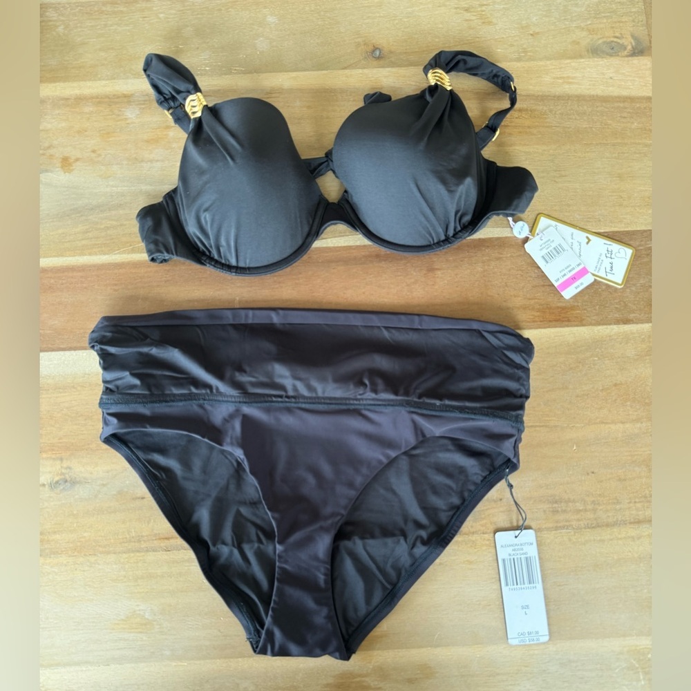Black Women's Bikini Set